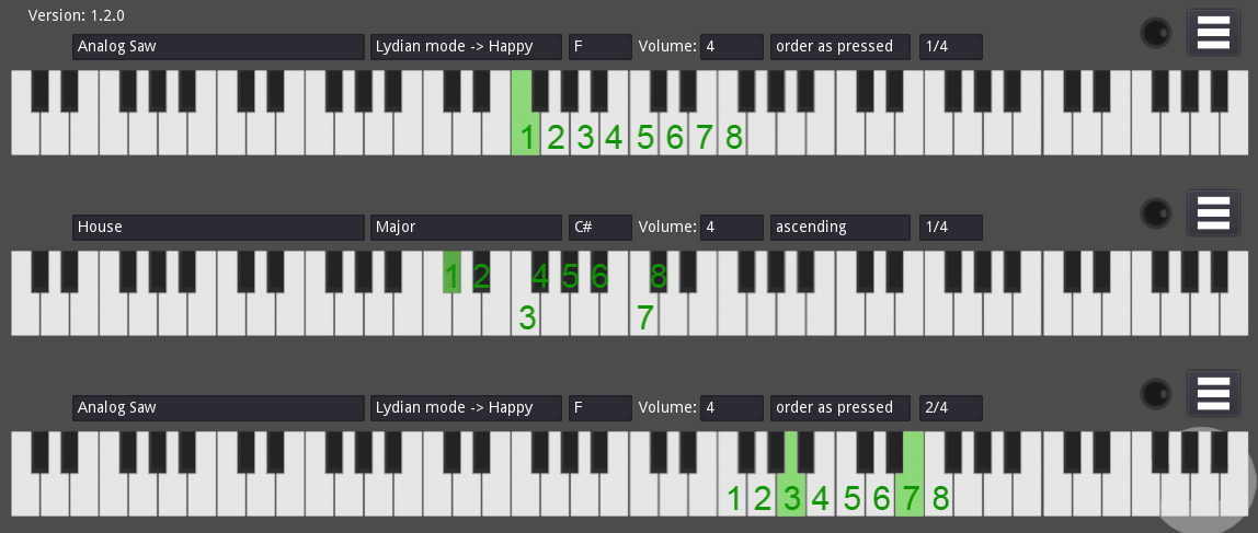 3 players in main screen
