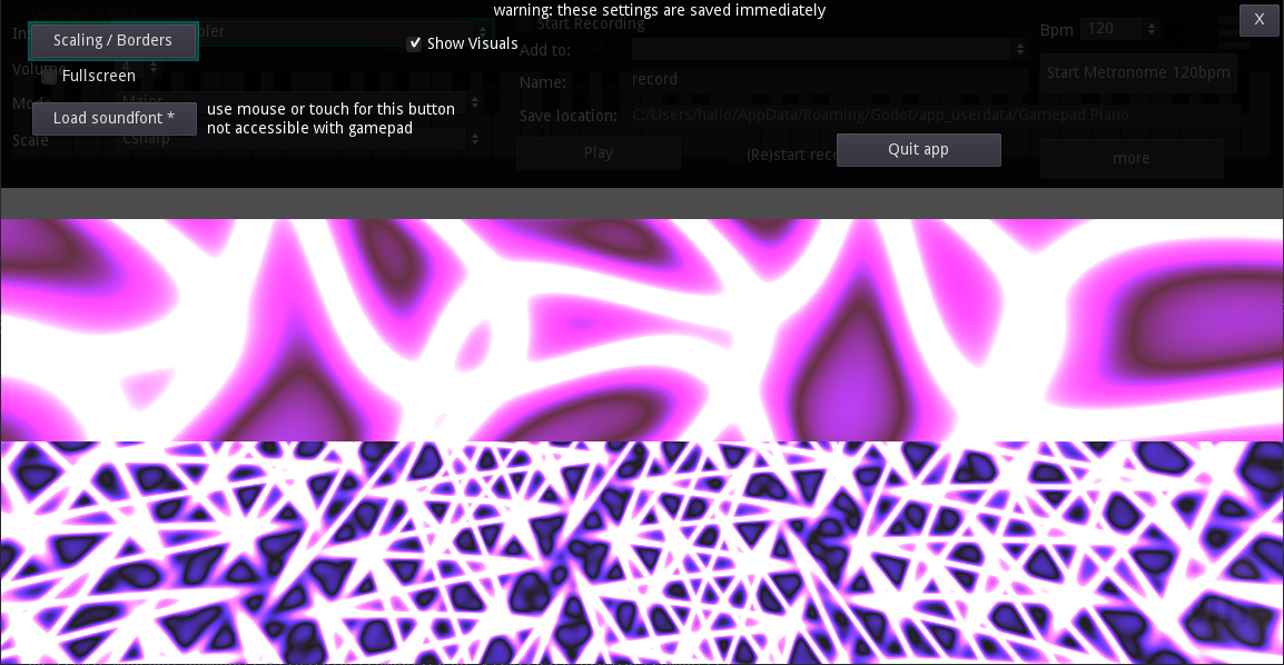 2 players in main screen