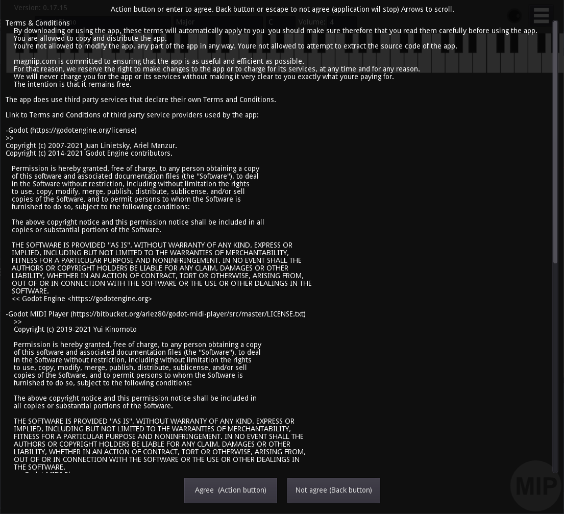 Terms and conditions